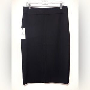 Babaton Pegu Skirt Black Women’s Size 12 Midi Length High Rise New!